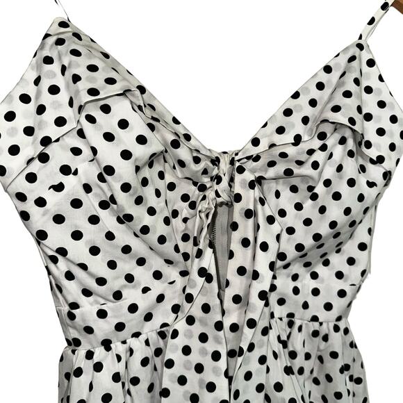 Active USA Polka Dot Strappy Shift Dress - Picture 5 of 9